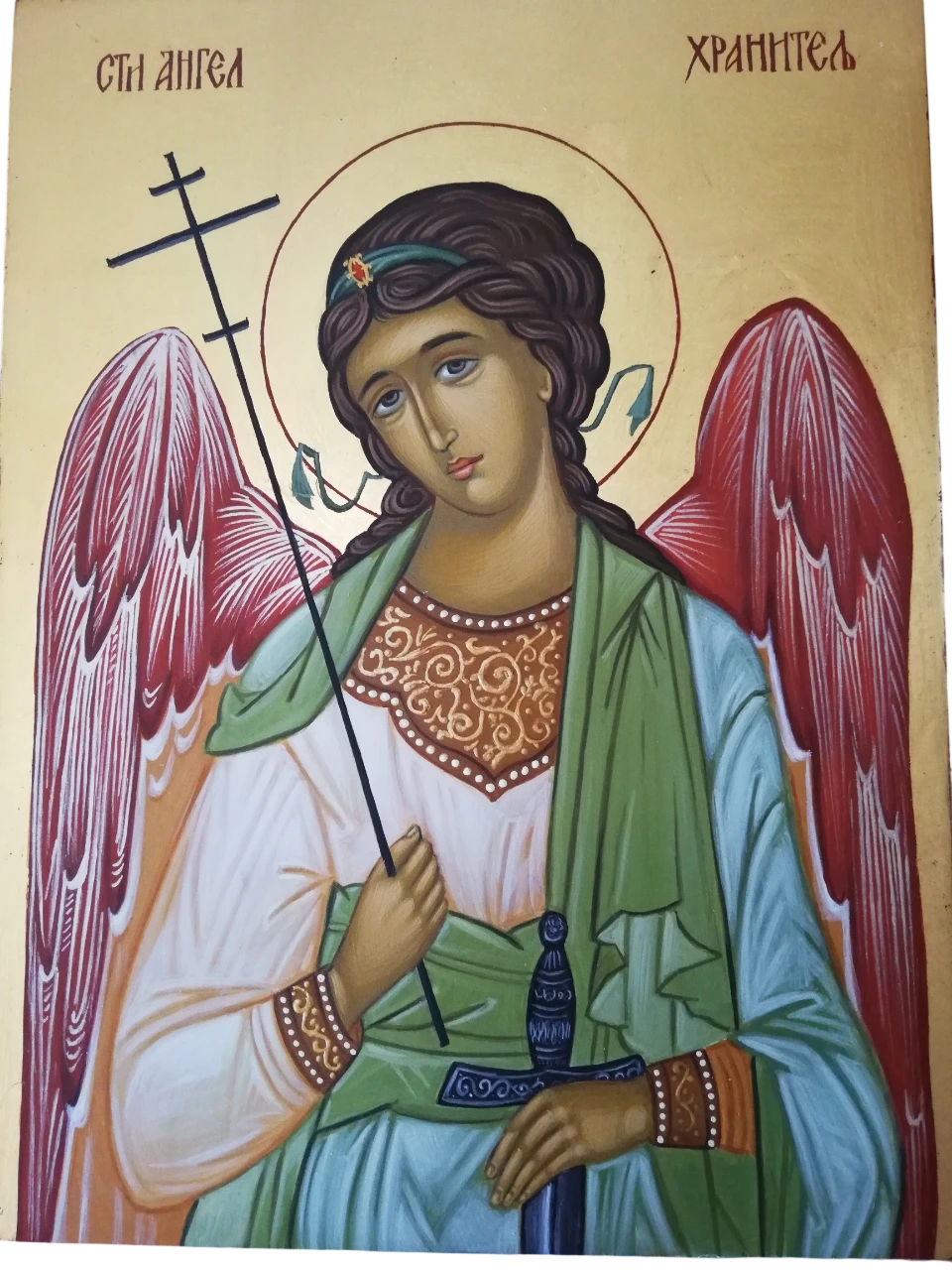 Anđeo Čuvar - Ručno rađeno, Ikone | Atelje Milunović