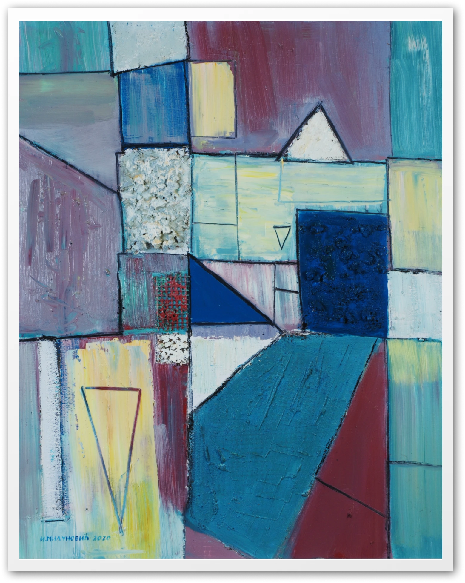 Apstraktna slika - Ručno rađeno, slike | Atelje Milunović