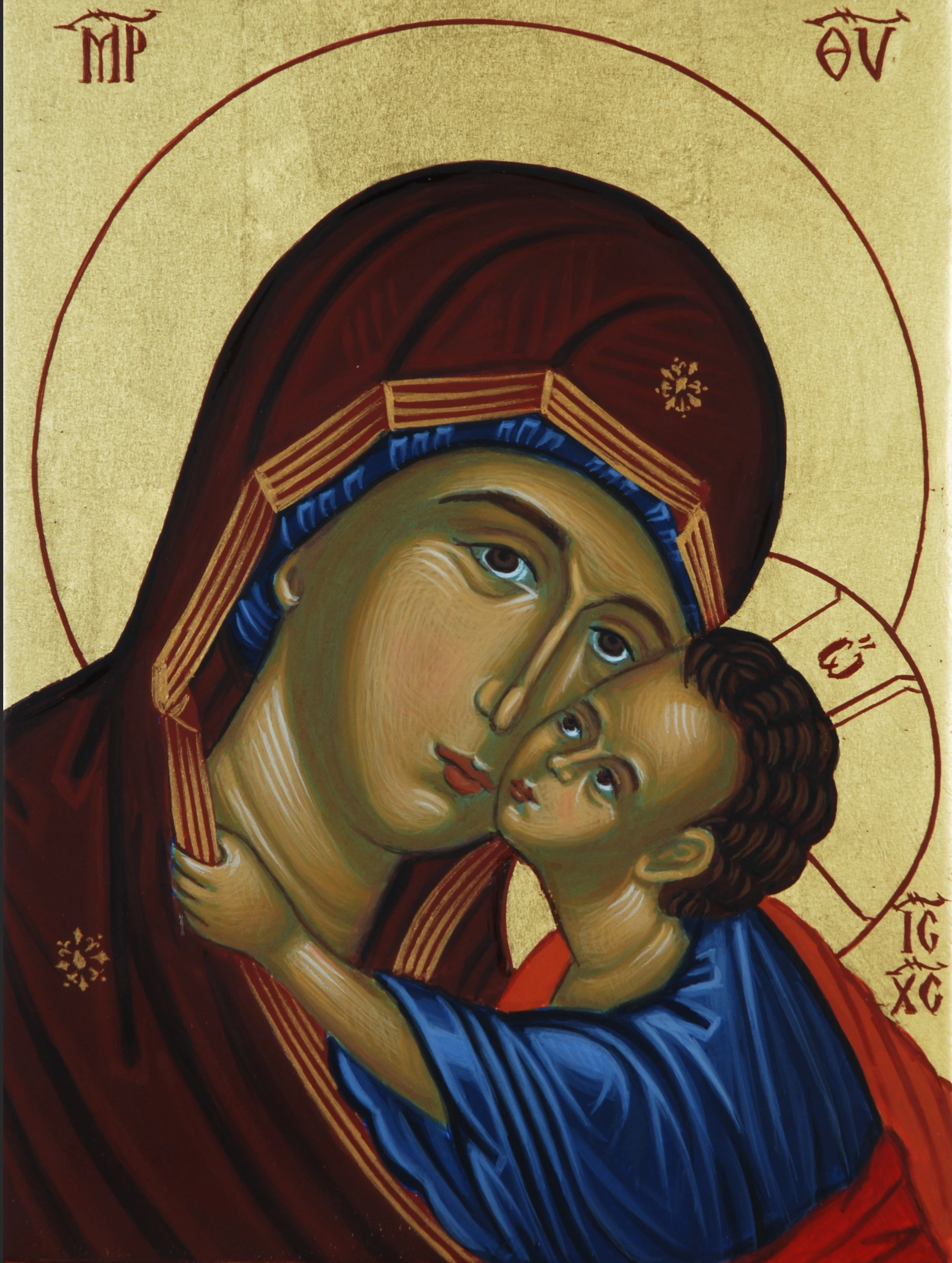 Bogorodica Dečanska - Ručno rađeno, Ikone | Atelje Milunović