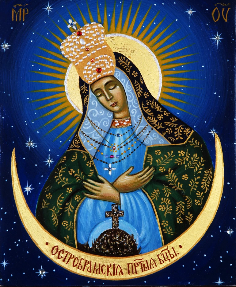 Bogorodica Ostrobramska - Ručno rađeno, ikone | Atelje Milunović